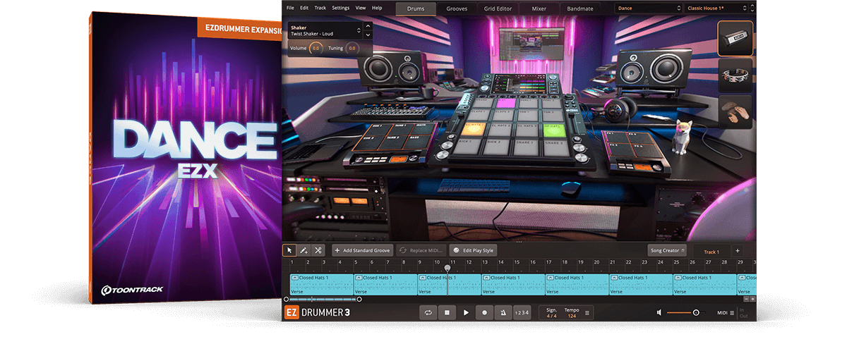 Toontrack EZX  |  Dance